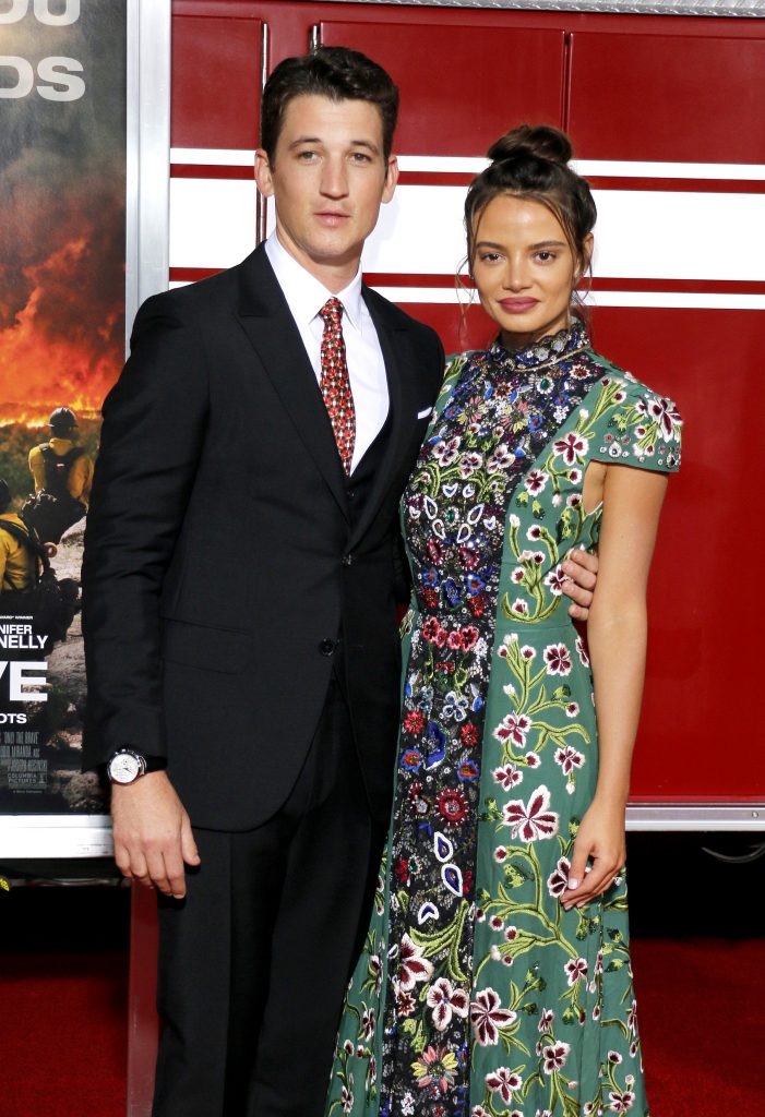 Miles Teller and Keleigh Sperry