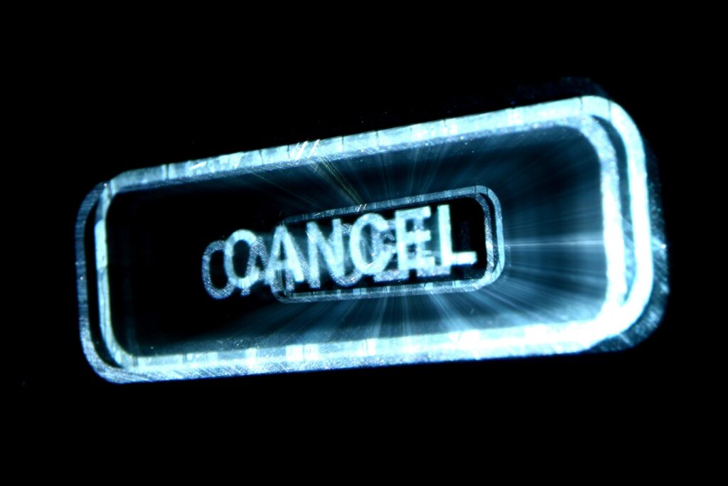 Cancel