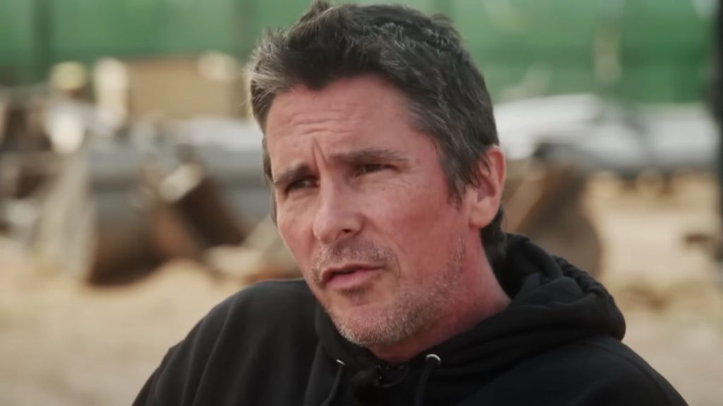 drive old cars - Christian Bale - CBS Sunday Morning